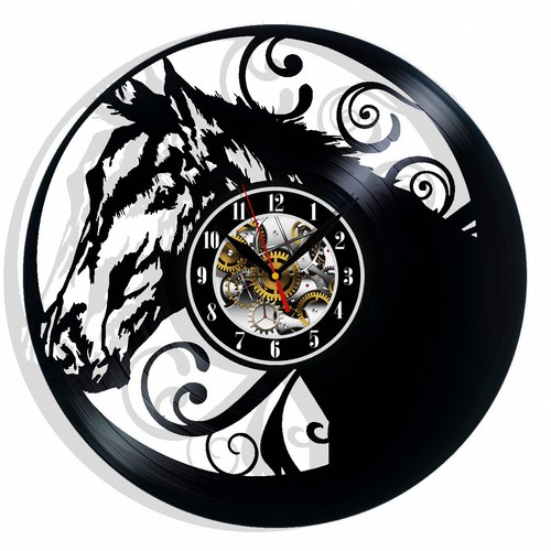 Orologio parete vinile - parete, in