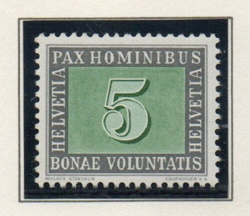 Svizzera francobollo pax - svizzera,