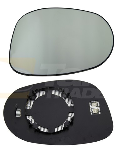 Vetro specchietto per ford - sx,