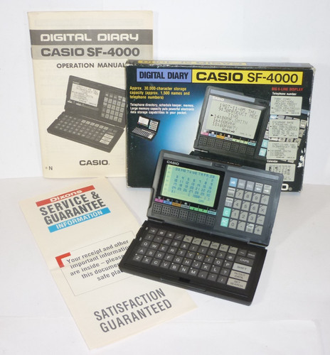 Diario digitale casio 4000 - digitale, sf-4000