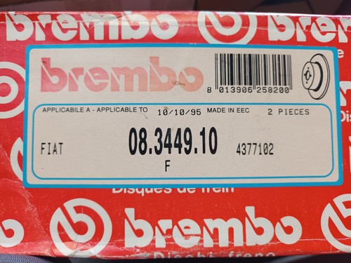 Coppia disco freni brembo - coppia,