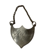 ? STREGA Targhetta Per Liquori Bottiglie Vintage Anni 60 No Insegna BOTTLE