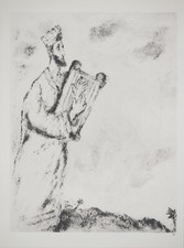 Marc CHAGALL: Davide Che Canta
