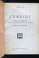 L'ENEIDE VIRGILIO CASA EDITRICE G. NERBINI 1957  RILEGATO