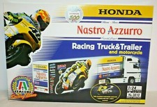 ITALERI 1:24 KIT CAMION RACING NASTRO AZZURRO + MOTO HONDA NSR 500 #46 ART 3810
