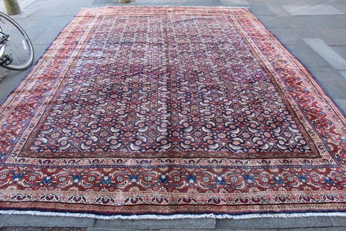 Tappeto grande vintage fatto - , a