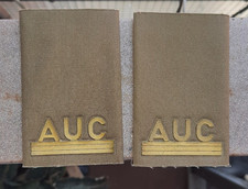 ALLIEVO UFFICIALE COMPLEMENTO - ESERCITO ITALIANO - GRADI TUBOLARI ANNI 80 usati