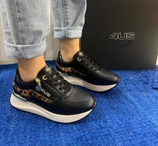 Sneakers donna 4us by Cesare Paciotti black 4bx107