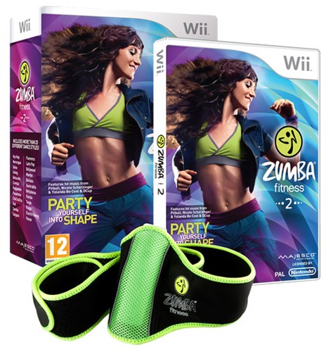 Wii zumba fitness - fitness, cintura