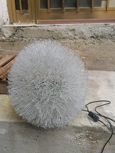 Lampadario vetro swarovski - lampadario,