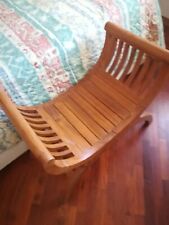 PANCA AVANTI LETTO DORMOSA  ANTICA IN CILIEGIO 