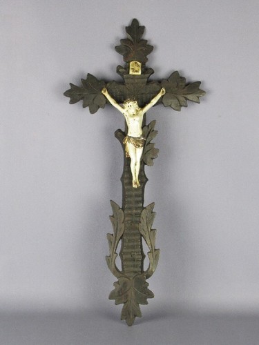 Antico crocifisso parete - antico, da