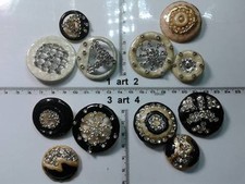 1 lotto bottoni gioiello