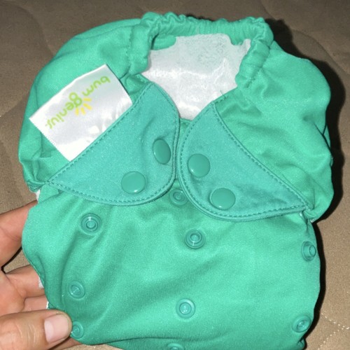 Bumgenius green reusable cloth - bumgenius,