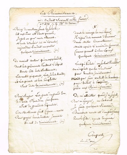 Antoine coupart chansonnier - antoine,