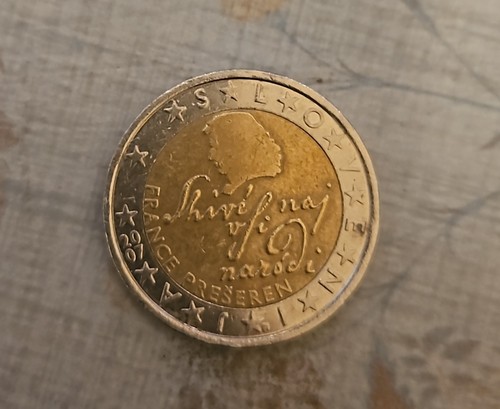 Moneta euro slovenia - 2,