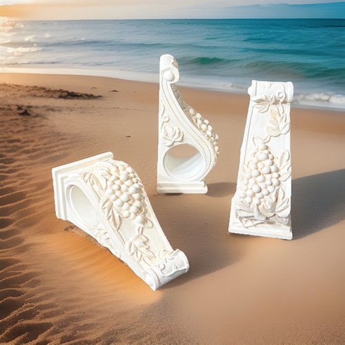 Set applique ornate resina - 3,