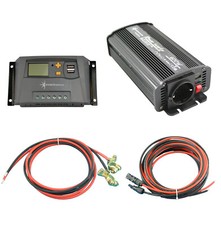 Solare Set 10A 600 Watt Invertitore Carica Cavo per Uno Pannello Solare 12V PV