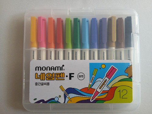 Monami penna nome colori - monami, 12