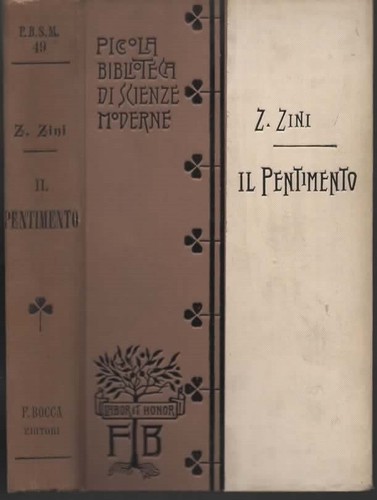 Libro zini zino - zini, pentimento