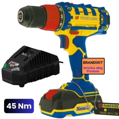 Trapano avvitatore parkside - trapano,