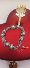 Bracciale argento margherite - bracciale,