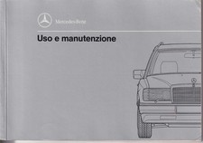 MERCEDES S124 Uso e