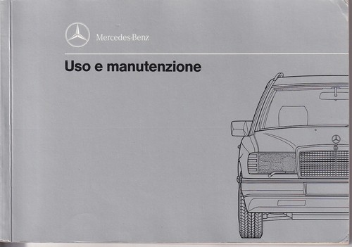 Mercedes s124 uso - uso, e