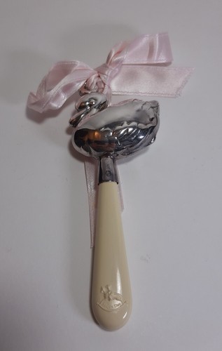 Sonaglio vintage bambina cigno - vintage,