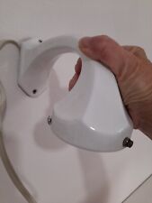 portalampada da parete vintage in metallo verniciato