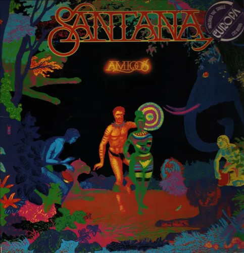 Santana amigos gatefold - gatefold,, green