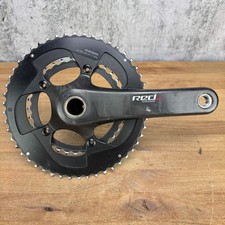 Guarnitura bici carbonio SRAM rossa 22 170mm 50/34t 11 velocità 5 bulloni 110BCD GXP 568g