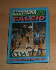 ED. PANINI VOL. CARTONATO ALMANACCO ILLUSTRATO DEL CALCIO  1990  ORIGINALE  !!!!