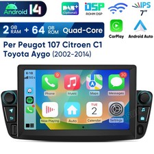 Android14 per Peugeot 107