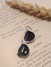 Bigiotteria vintage - CIONDOLO per collana/bracciale - a forma di OCCHIALI SOLE
