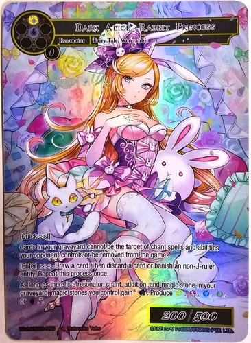 Fow tcg dark - dark, rabbit