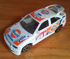 BBURAGO FORD ESCORT RS COSWORTH GULF RALLY 4x4 BURAGO SCALA 1:43 STREET FIRE