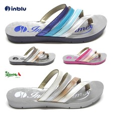 INBLU moda infradito donna gomma mare piscina città ME 52 trendy fashion 