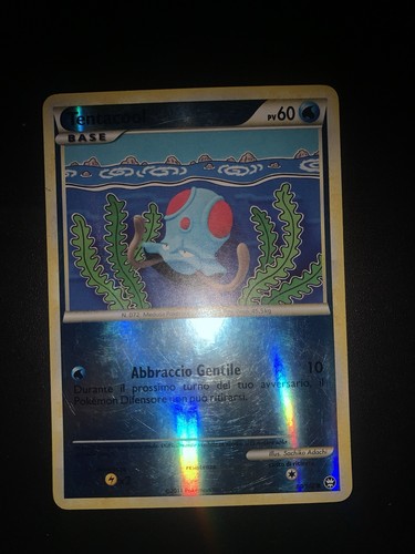 Pokémon tentacool carta - pokémon,
