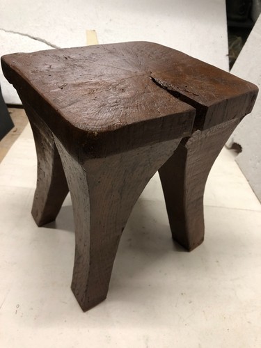 Sgabello legno massiccio - sgabello,