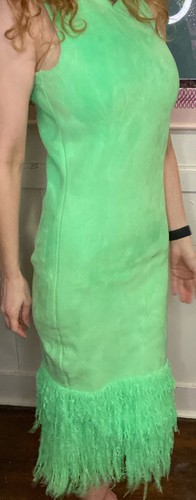 Abito midi verde - , in
