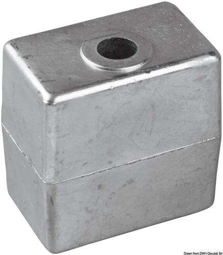 Anodo piede per fuoribordo - piede,