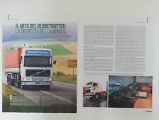 Clipping Ritaglio Articolo 2020 VOLVO F10 F12 F16 Il Mito del Globetrotter