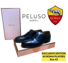 🟡🔴AS ROMA SHOES EXCLUSIVE PLAYERS⭐️SCARPE PELUSO⭐️NEW⭐️✅SIZE 43✅TOTTI DDR Worn