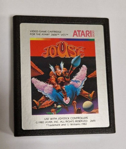 Videogame vintage joust - videogame,