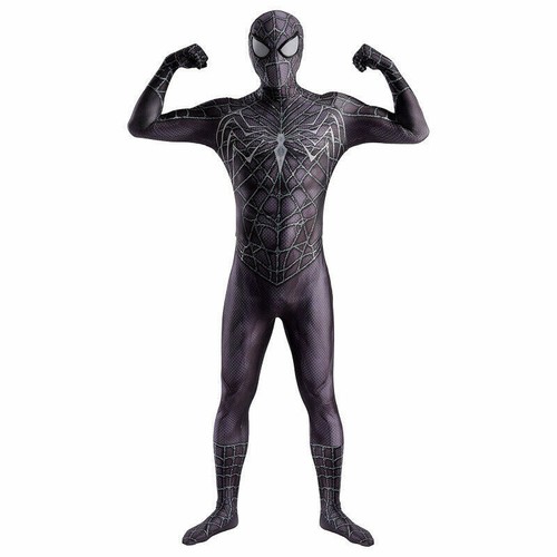 Tuta spider man venom - spider-man, nera
