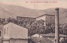 C17108-(TOSCANA - PISA) CALCI VILLA DEL SEMINARIO E COLLEGIO S. CATERINA, 1918