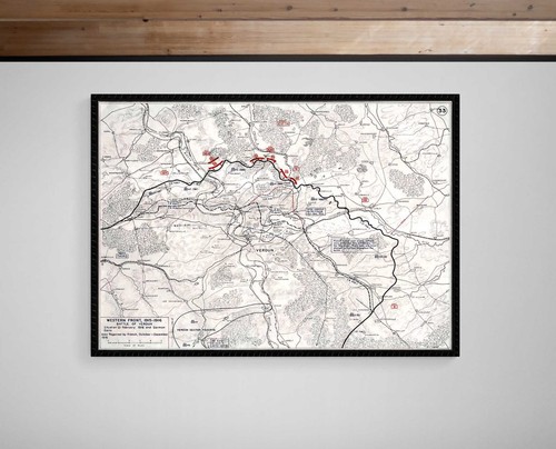 Mappa trincea fronte