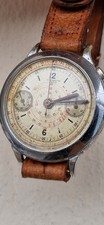 Chronometre Pfois 1940 Over Size Cronografo Landeron Hanh 40 Mm Monopulsante