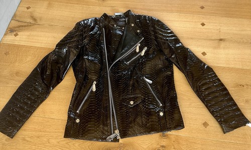 Giacca pelle pitone philipp - giacca,